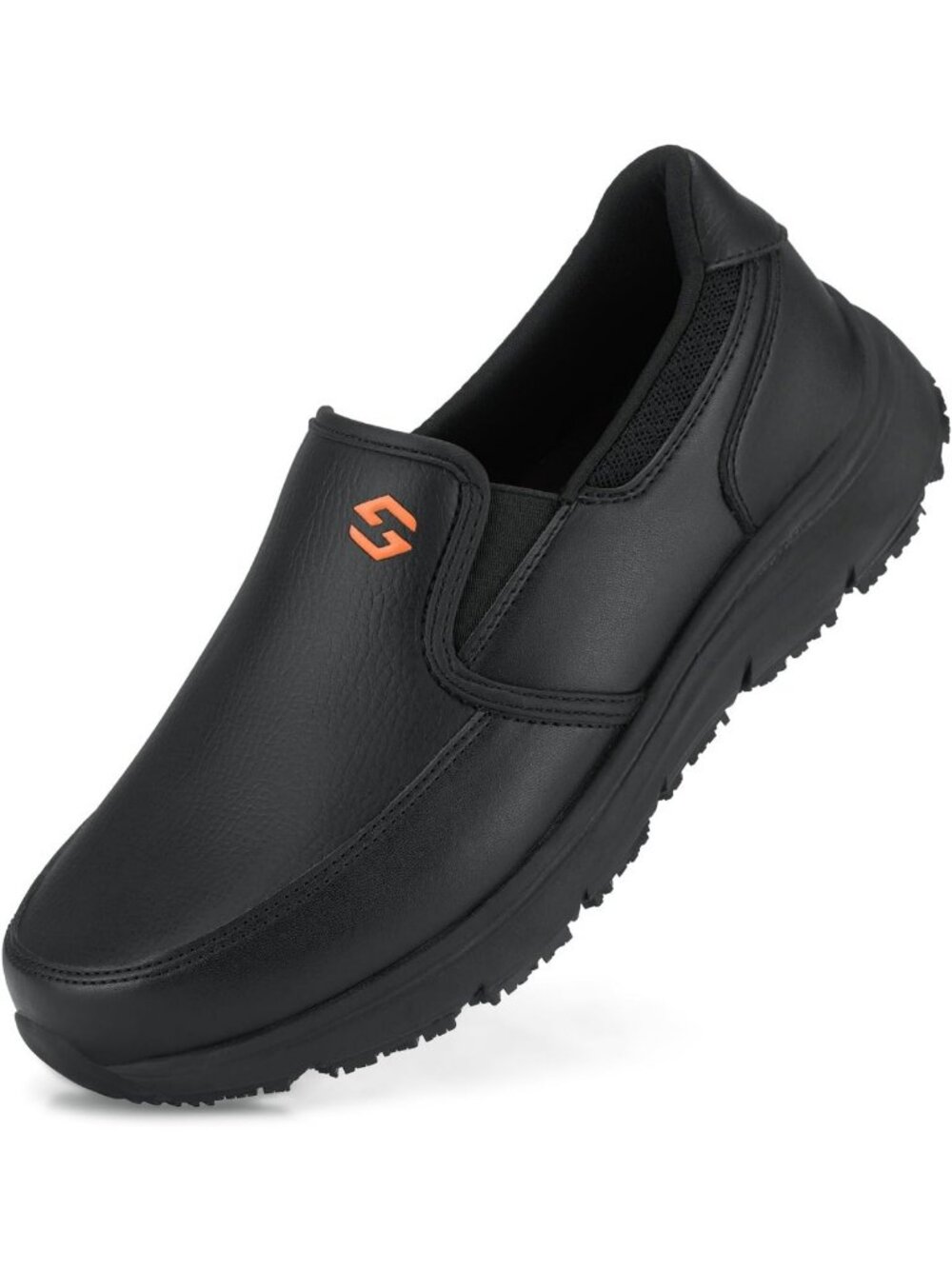 Non-Slip Work Loafers for Men | Slip-On Kitchen & Chef Shoes, Comfortable